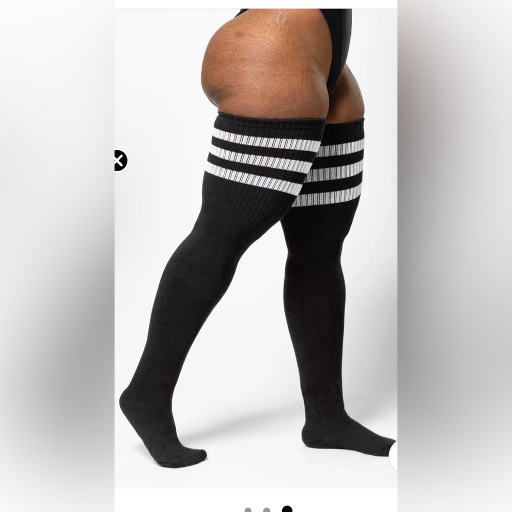 Striped Over-the-Knee Women's Socks